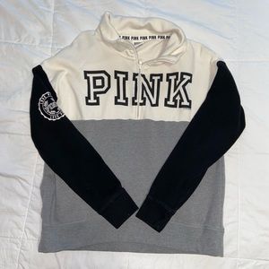 VS PINK 1/2 Zip
